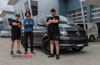 VOLKSWAGEN TRANSPORTER CARBINE SATIN BLACK